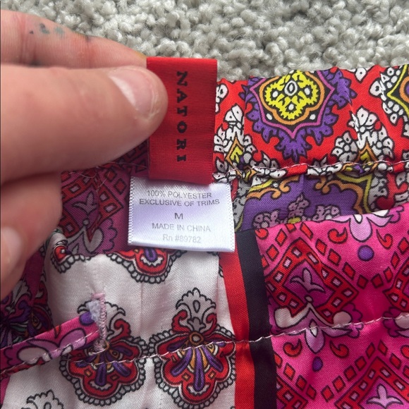 Multicolor Patterned Pants - Picture 5 of 7